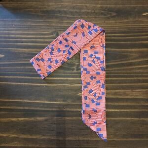 Country Flag Tie Headband with National Flag, Breathable Sweatband American A